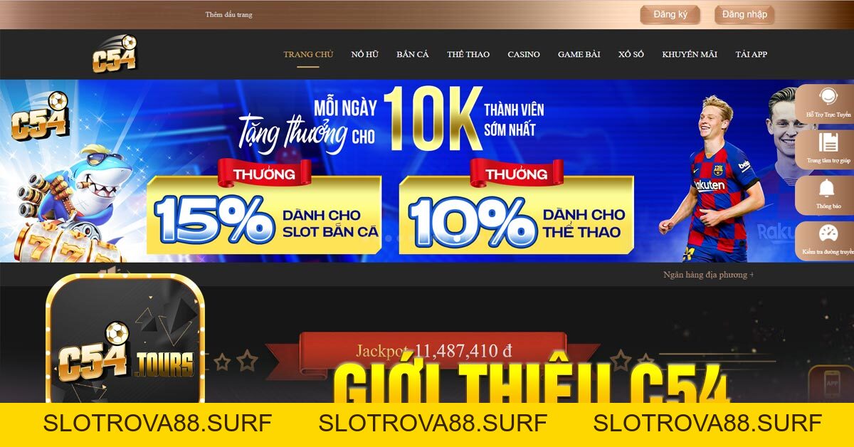 C54 ✅ Trang Chủ Nhà Cái C54 Chính Thức [ Code 100k ]