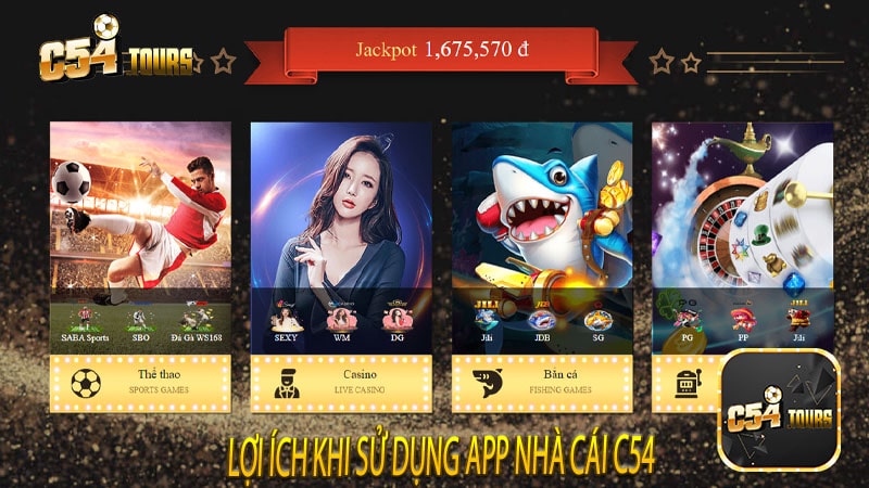Tải app C54 ngay hôm nay để trải nghiệm cá cược di động